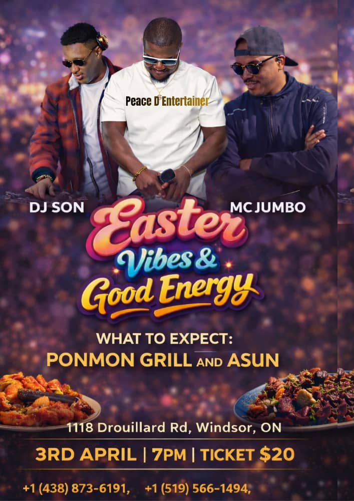 Easter Vibes and Good Energy Event Flyer